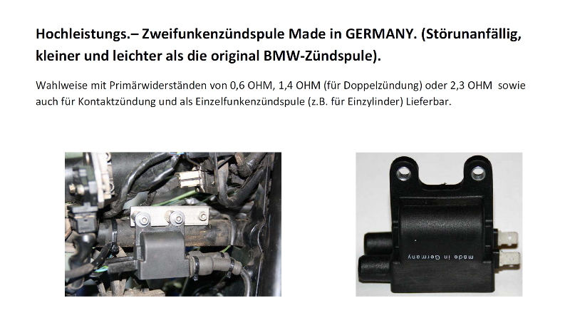 PVL 356100 4 Zylinder Triumph Zündspule BMW Ersatz für Gill Spulen BMW Coil NEW 
